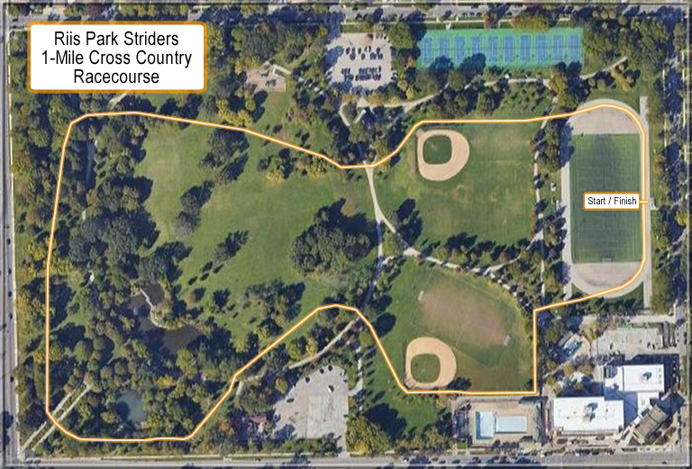 Riis Park Striders Cross-Country Course