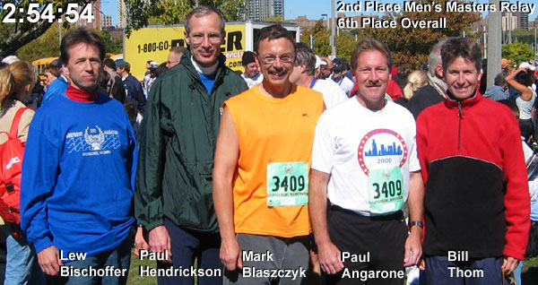 Lew Bischoffer, Paul Hendrickson, Mark Blaszczyk, Paul Angarone, Bill Thom